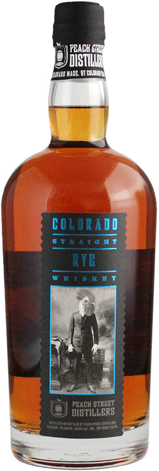 Colorado Straight Rye Whiskey by Peach Street Distillers
